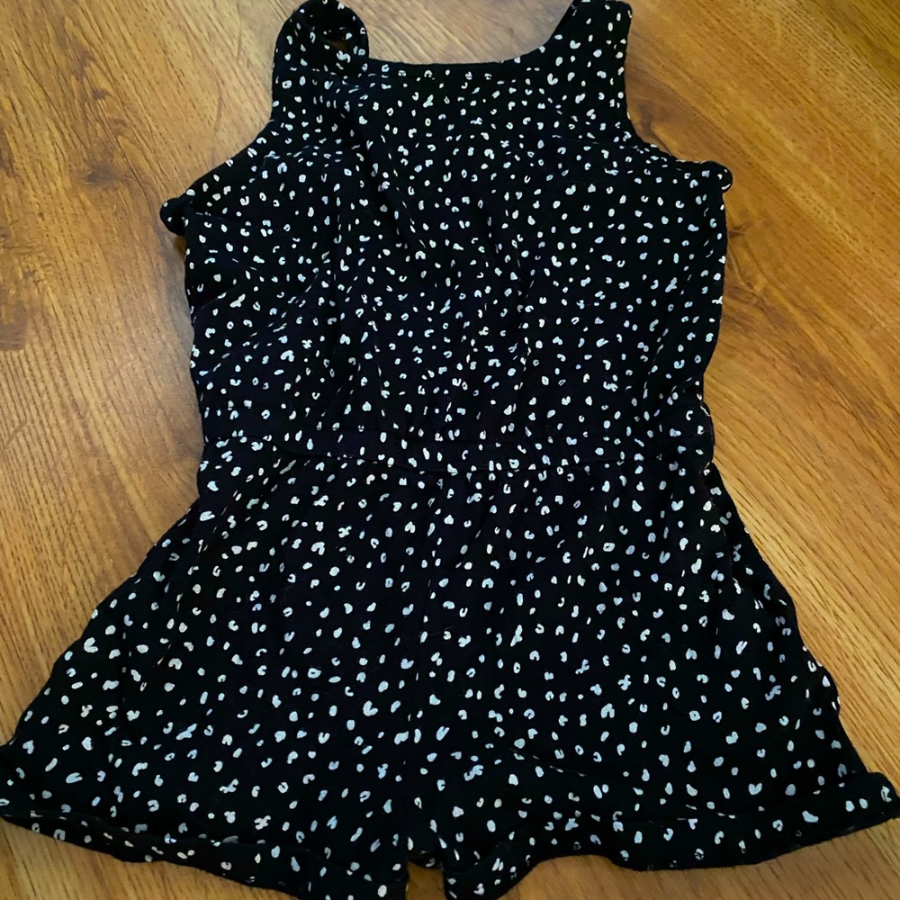 Kids old navy black one piece.
